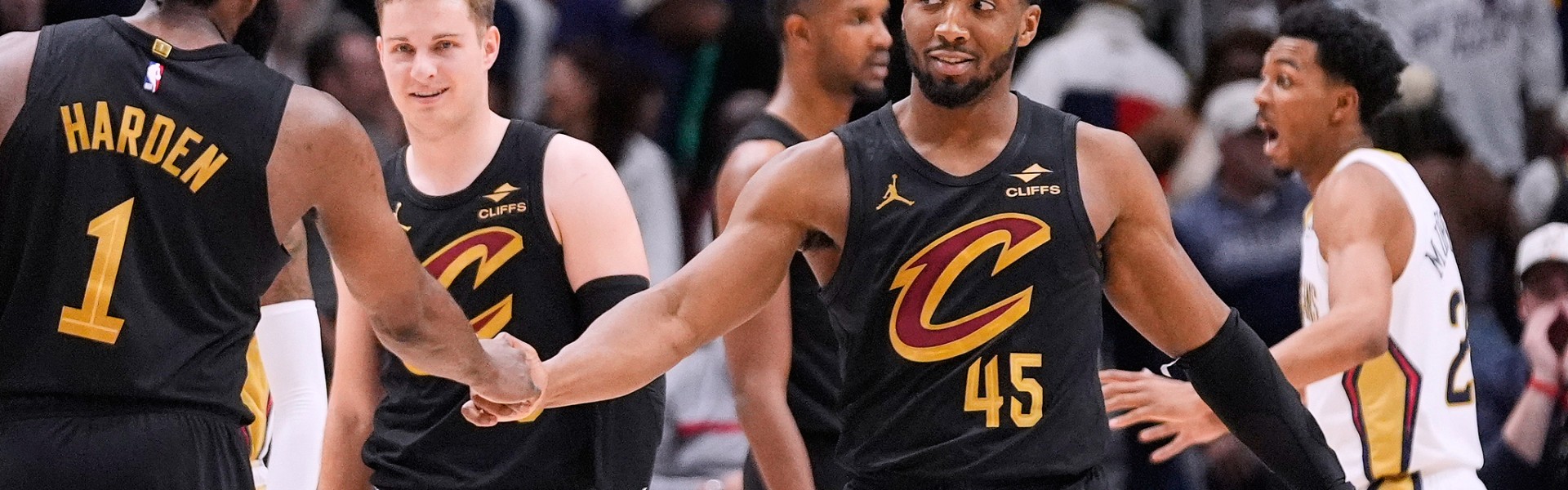 英雄联盟-米切尔27+7哈登20+6+10 骑士逆转鹈鹕取3连胜